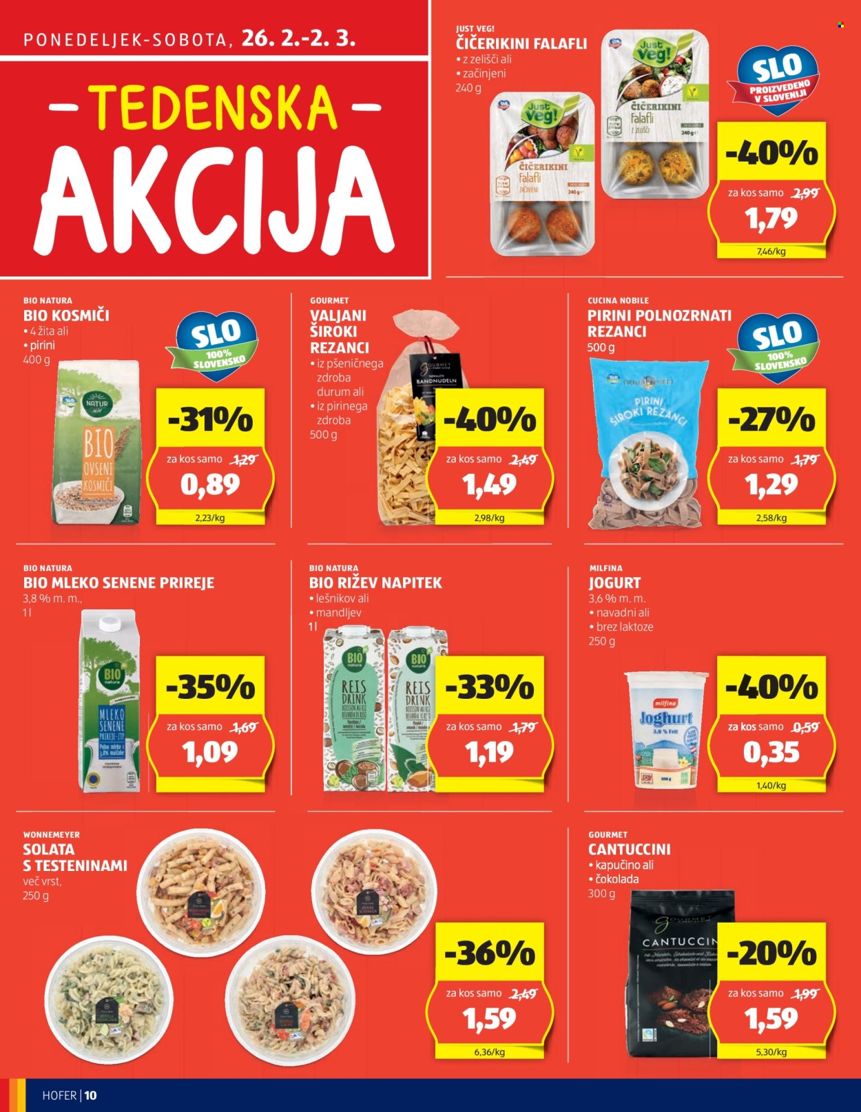 Hofer katalog - 22.2.2024 - 2.3.2024. Stran 10