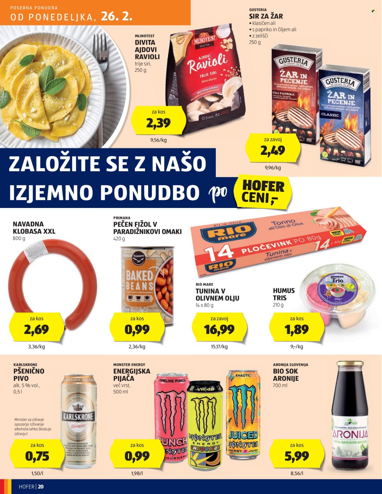 Hofer katalog - 22.2.2024 - 2.3.2024. Stran 20