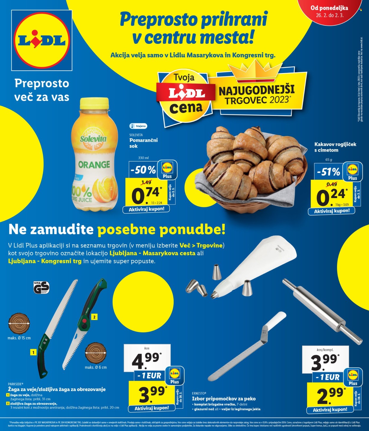 Lidl katalog - 26.2.2024 - 2.3.2024. Stran 1