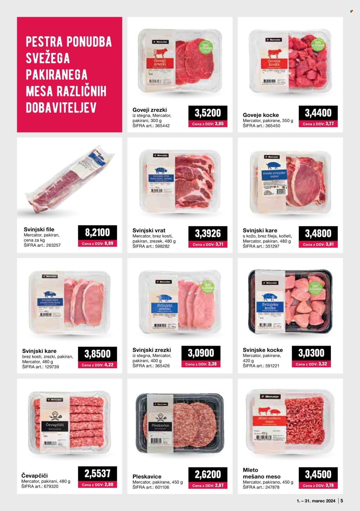 Mercator Cash & Carry katalog - 1.3.2024 - 31.3.2024. Stran 5