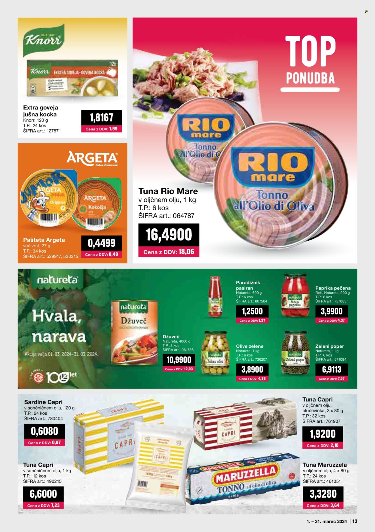 Mercator Cash & Carry katalog - 1.3.2024 - 31.3.2024. Stran 13