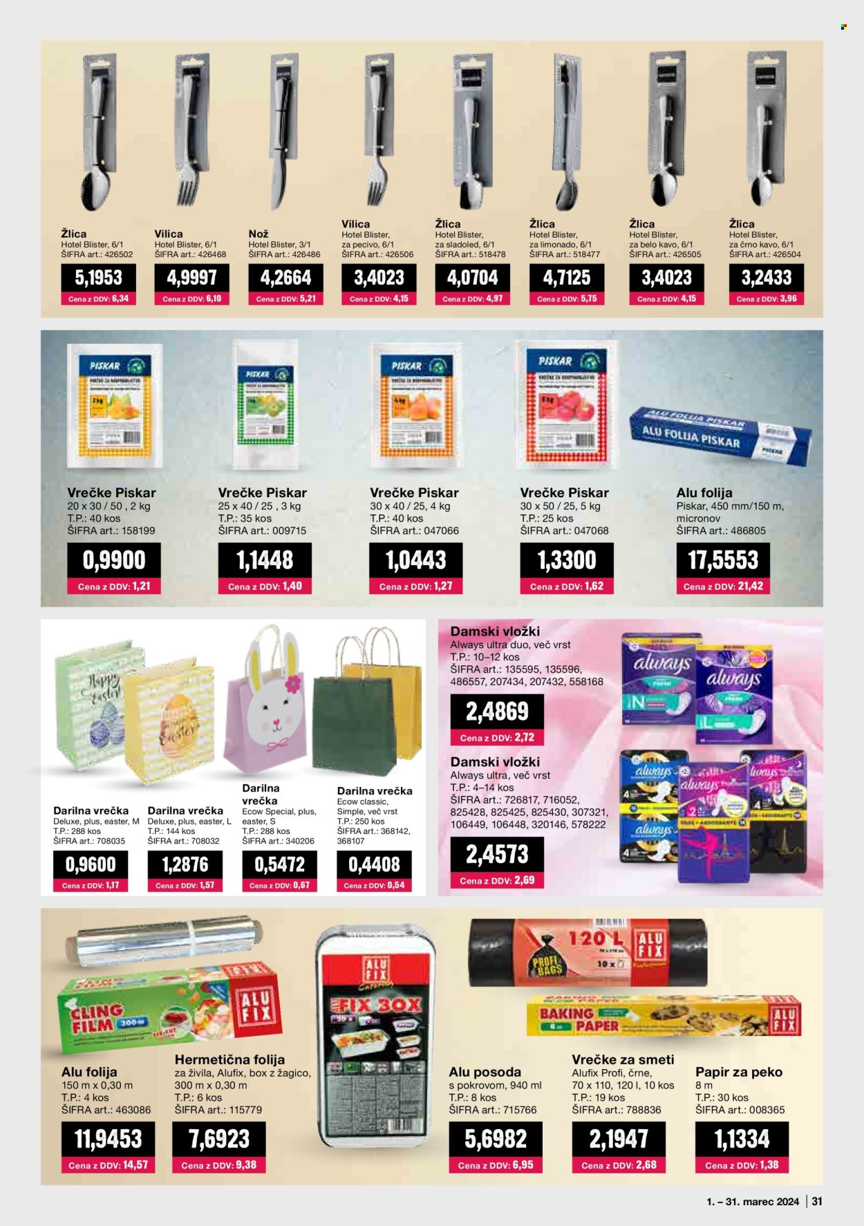 Mercator Cash & Carry katalog - 1.3.2024 - 31.3.2024. Stran 31