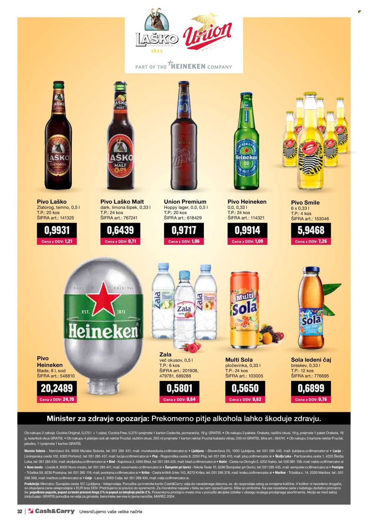 Mercator Cash & Carry katalog - 1.3.2024 - 31.3.2024. Stran 32