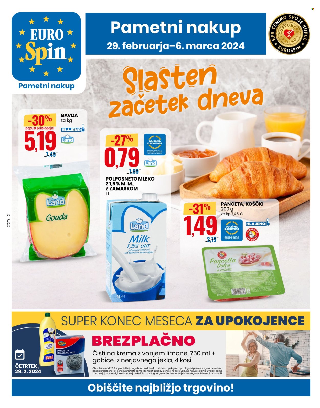 EuroSpin katalog - 29.2.2024 - 6.3.2024. Stran 1