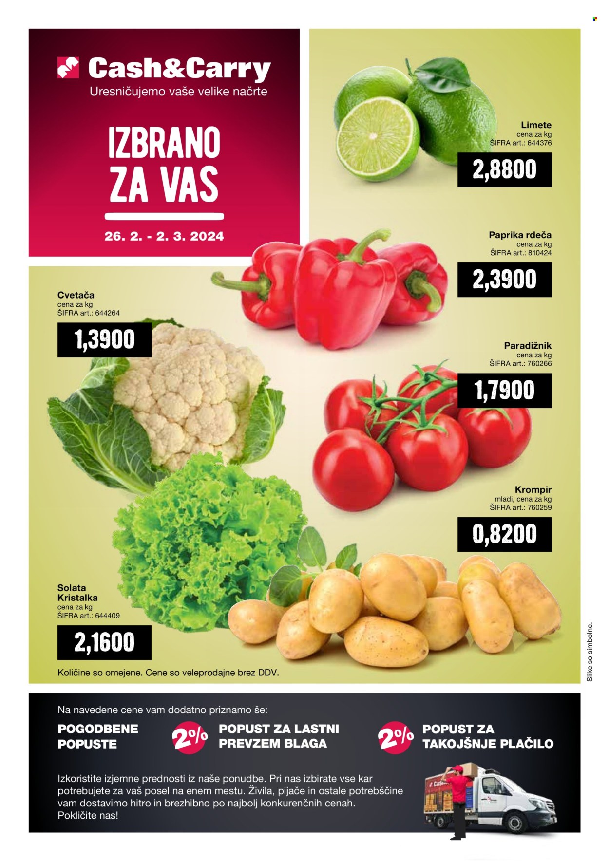 Mercator Cash & Carry katalog - 26.2.2024 - 2.3.2024. Stran 1