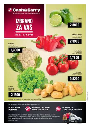 Mercator Cash & Carry katalog - 26.2.2024 - 2.3.2024.
