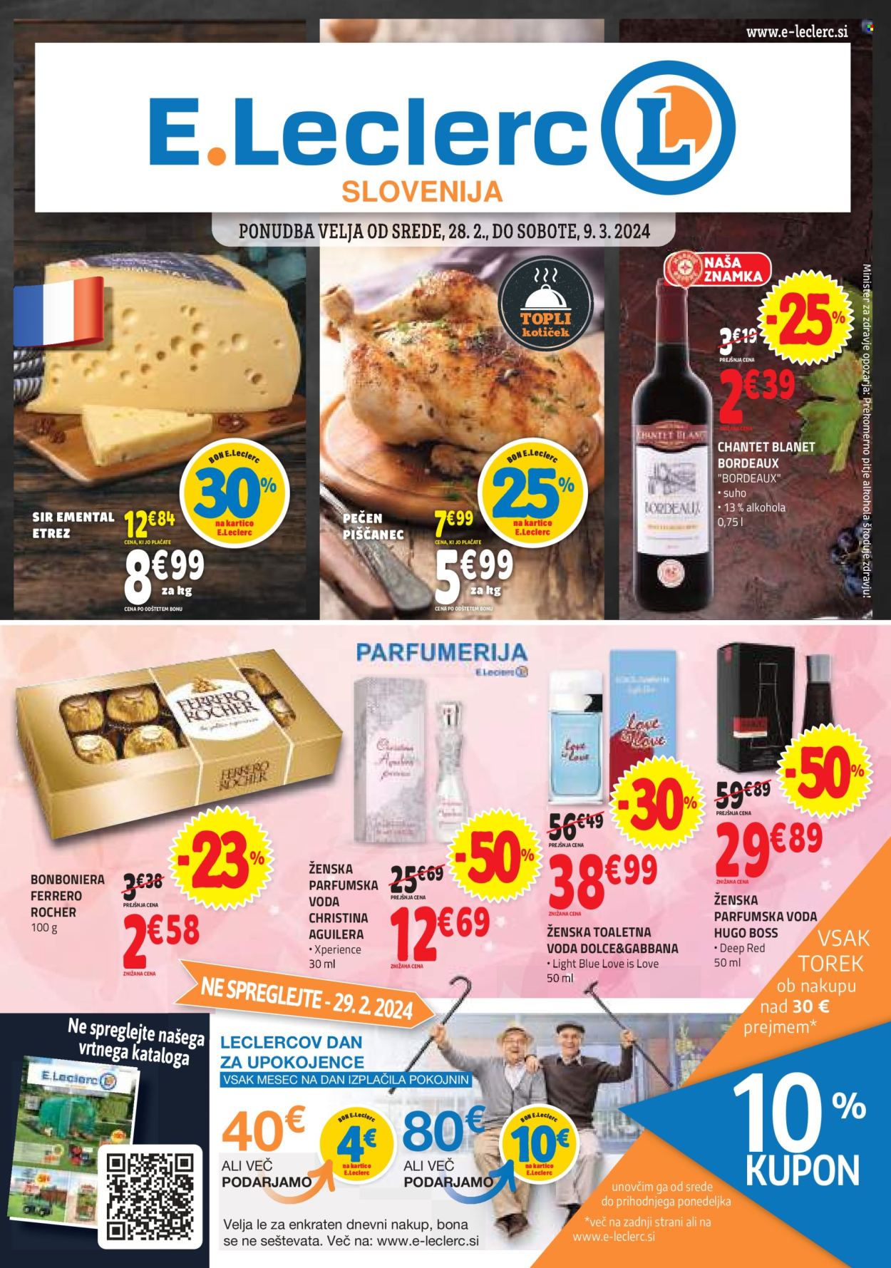 E.Leclerc katalog - 28.2.2024 - 9.3.2024. Stran 1