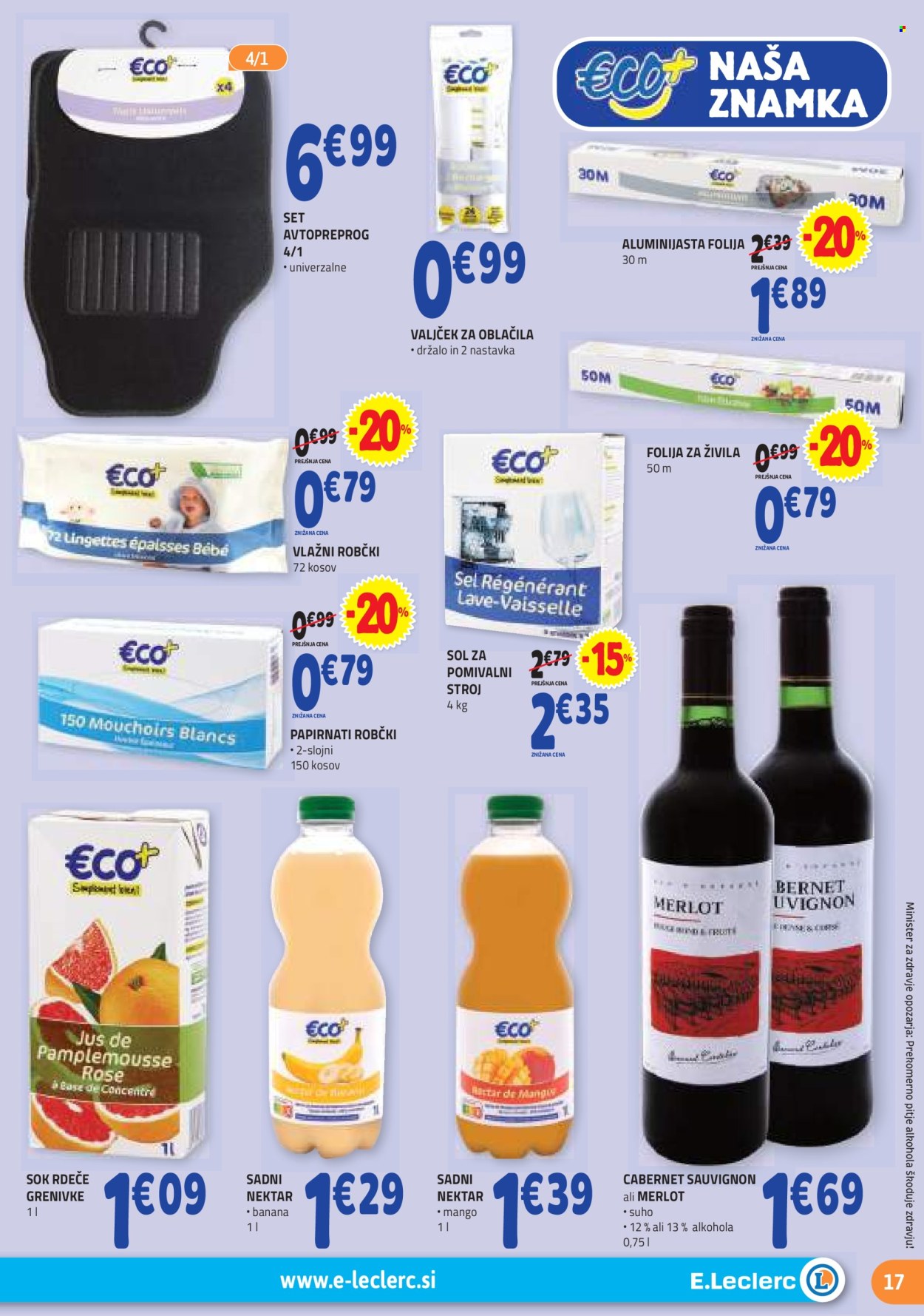 E.Leclerc katalog - 28.2.2024 - 9.3.2024. Stran 17
