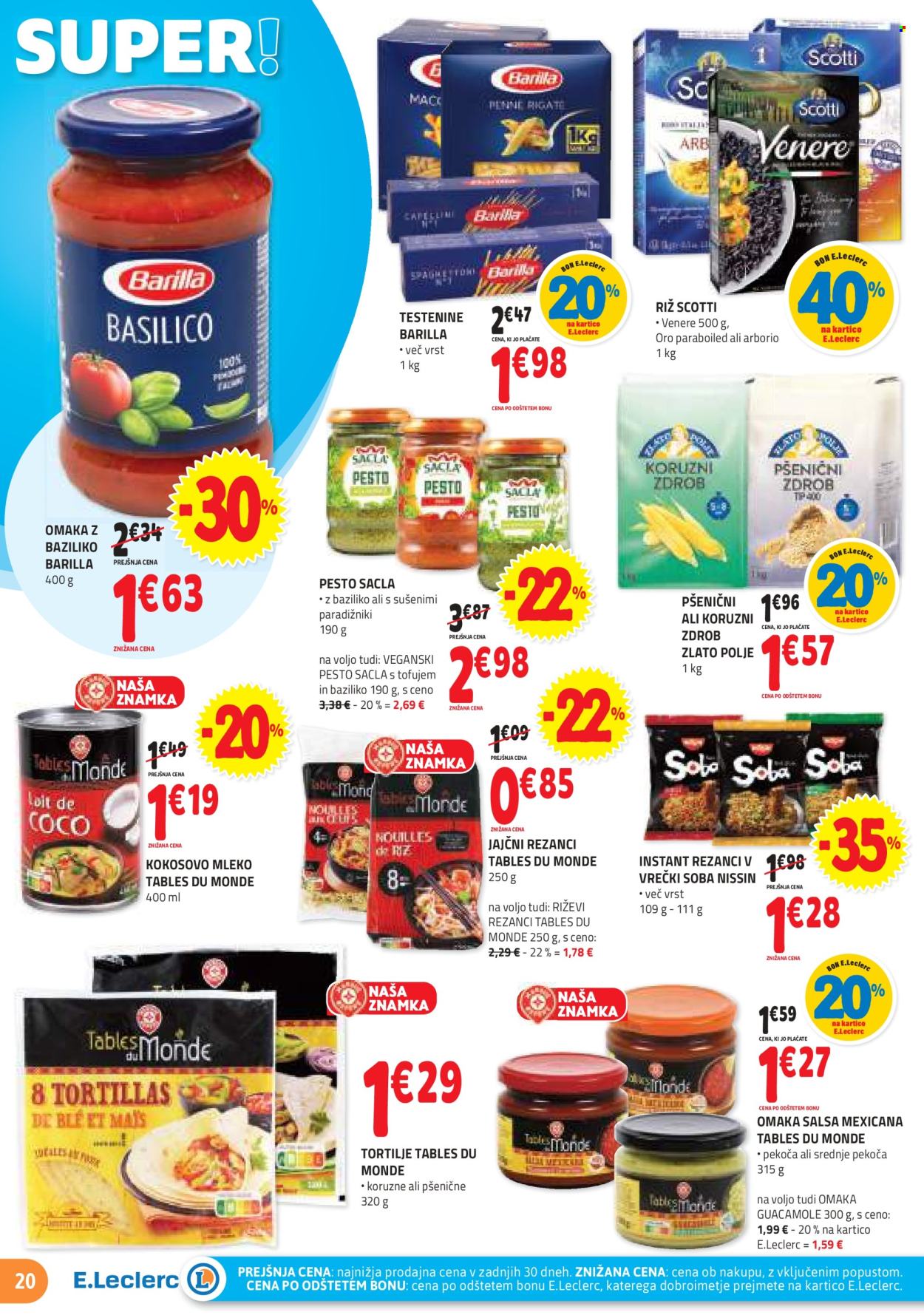E.Leclerc katalog - 28.2.2024 - 9.3.2024. Stran 20
