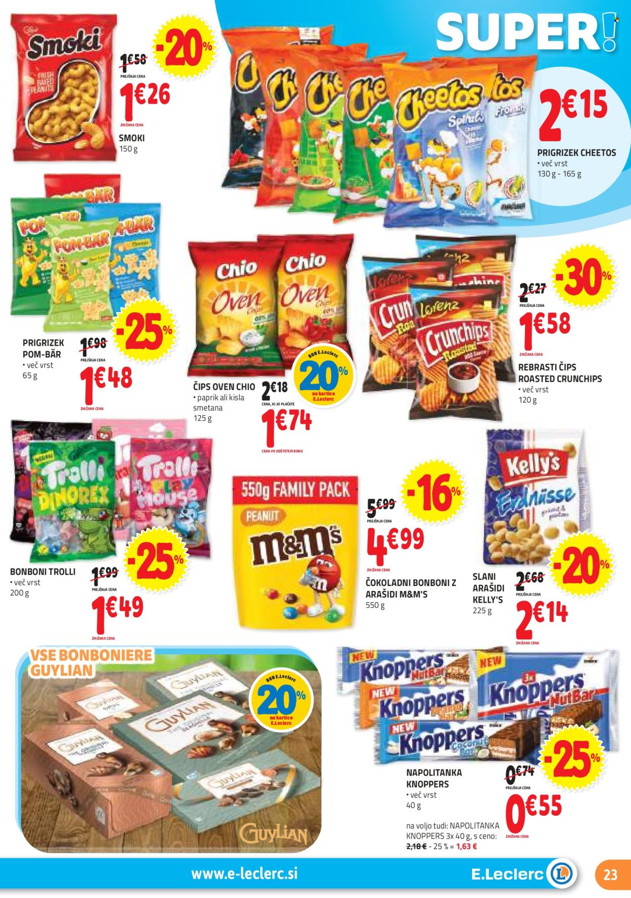 E.Leclerc katalog - 28.2.2024 - 9.3.2024. Stran 23