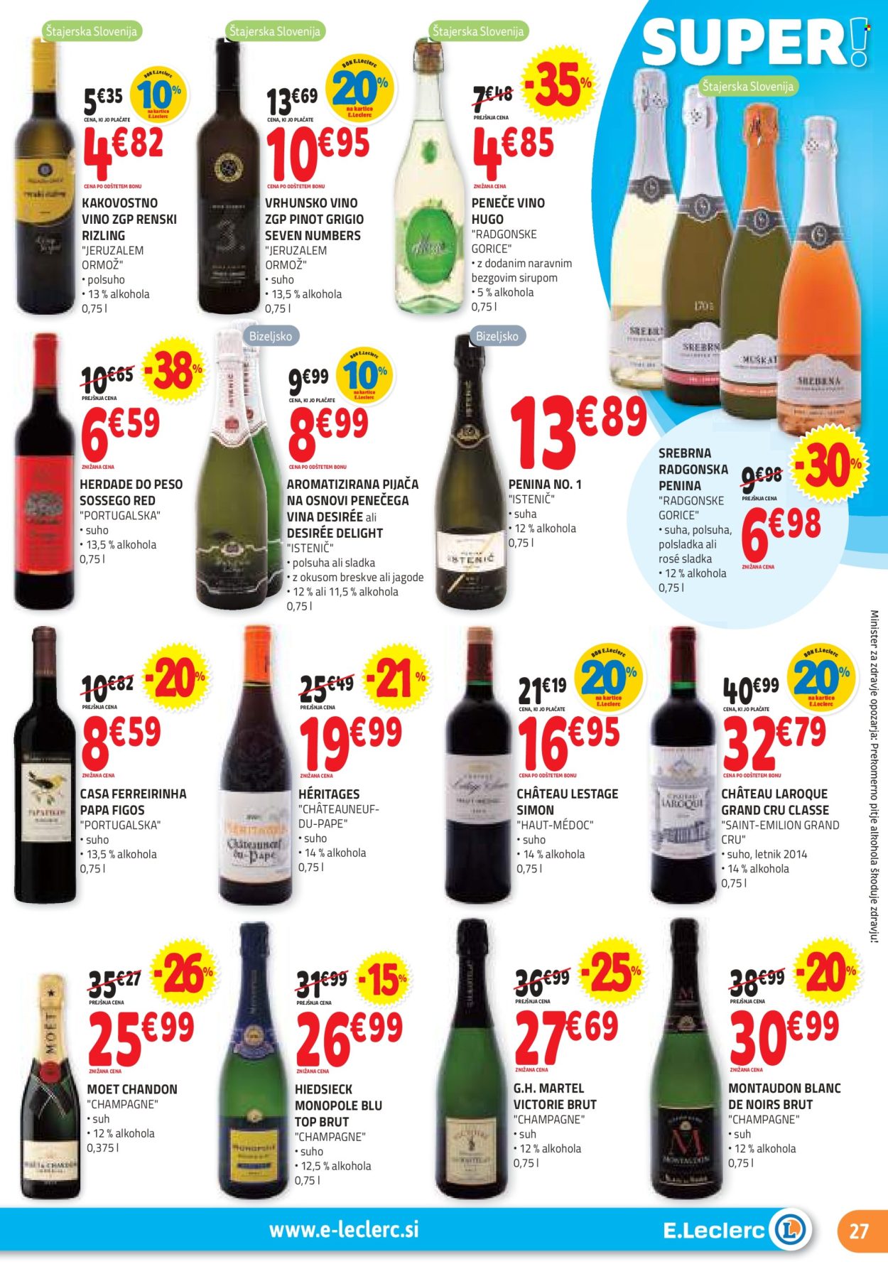 E.Leclerc katalog - 28.2.2024 - 9.3.2024. Stran 27
