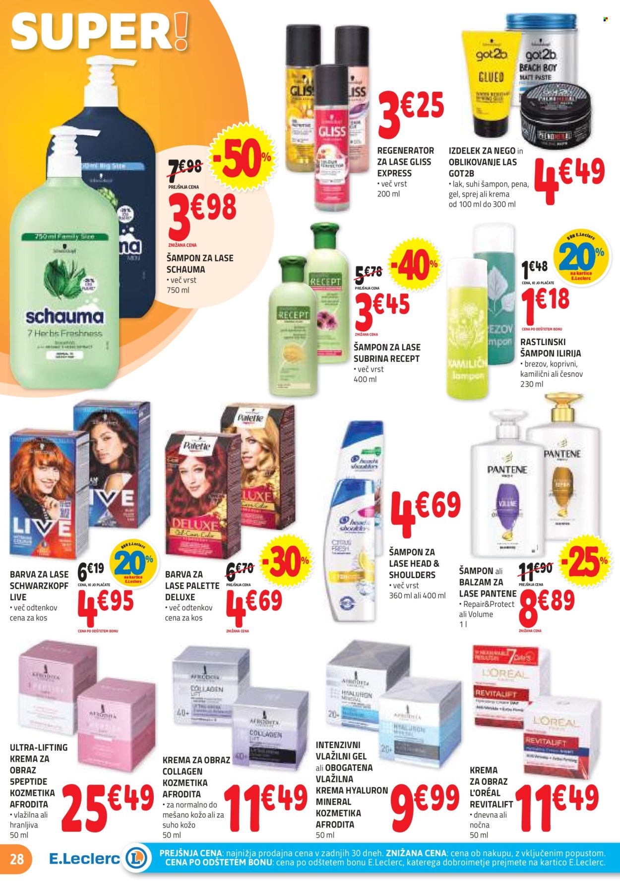 E.Leclerc katalog - 28.2.2024 - 9.3.2024. Stran 28