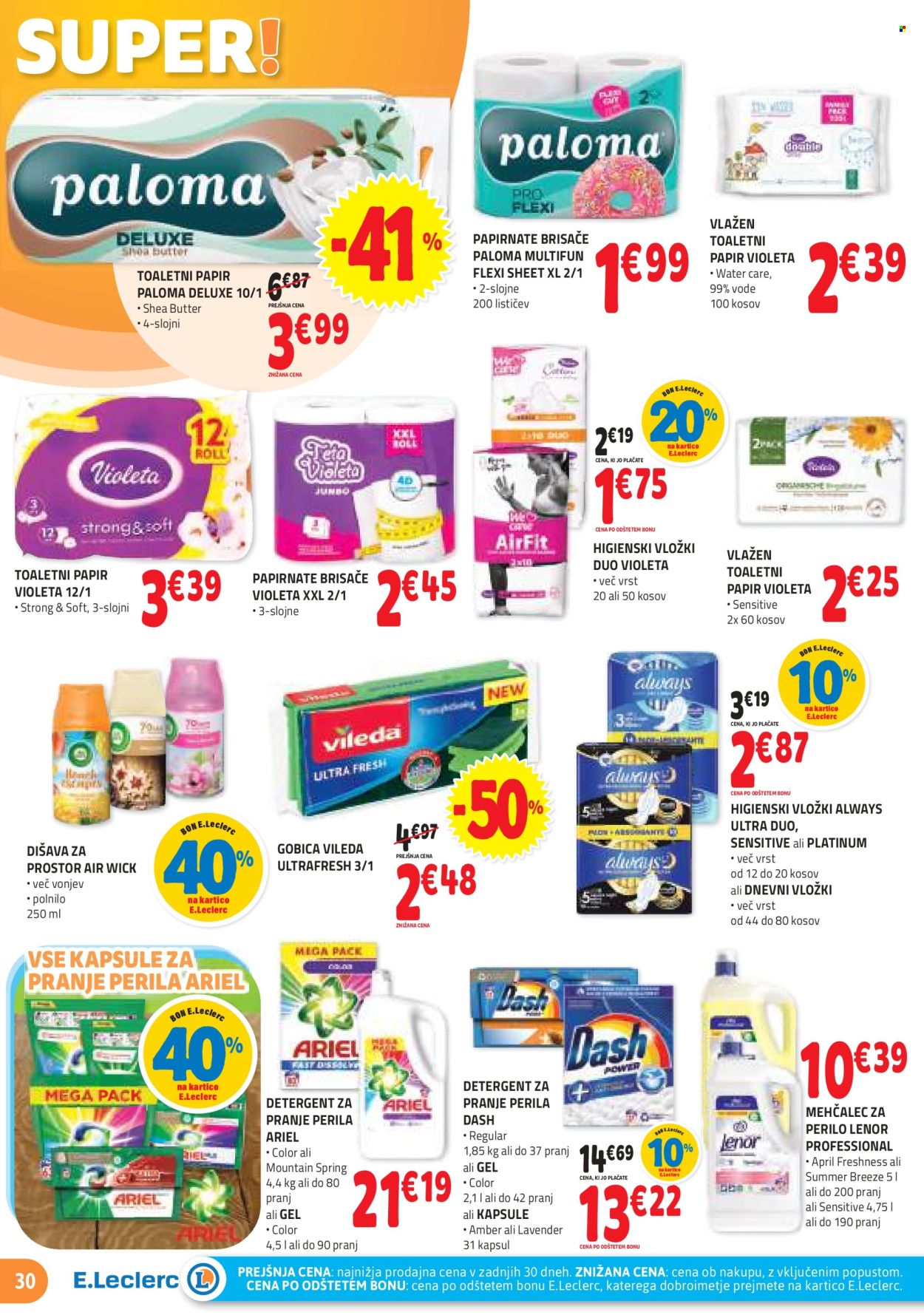 E.Leclerc katalog - 28.2.2024 - 9.3.2024. Stran 30