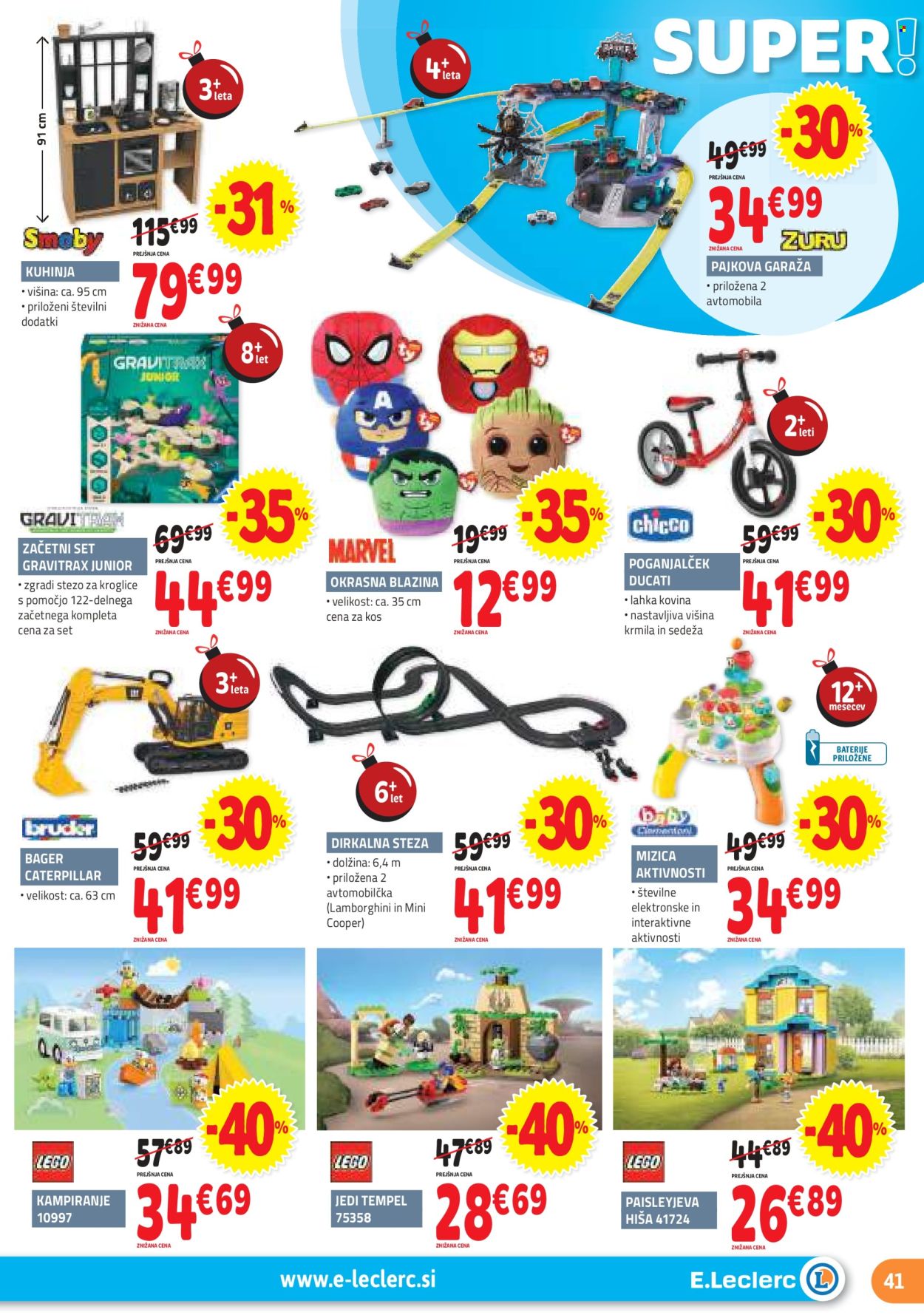 E.Leclerc katalog - 28.2.2024 - 9.3.2024. Stran 41