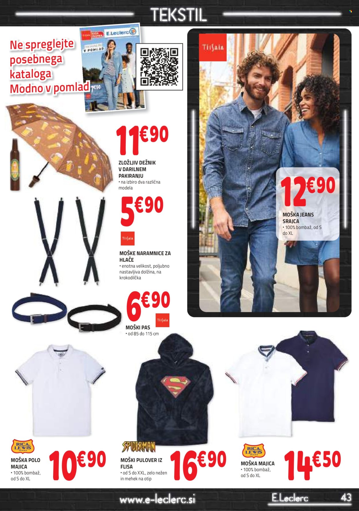 E.Leclerc katalog - 28.2.2024 - 9.3.2024. Stran 43