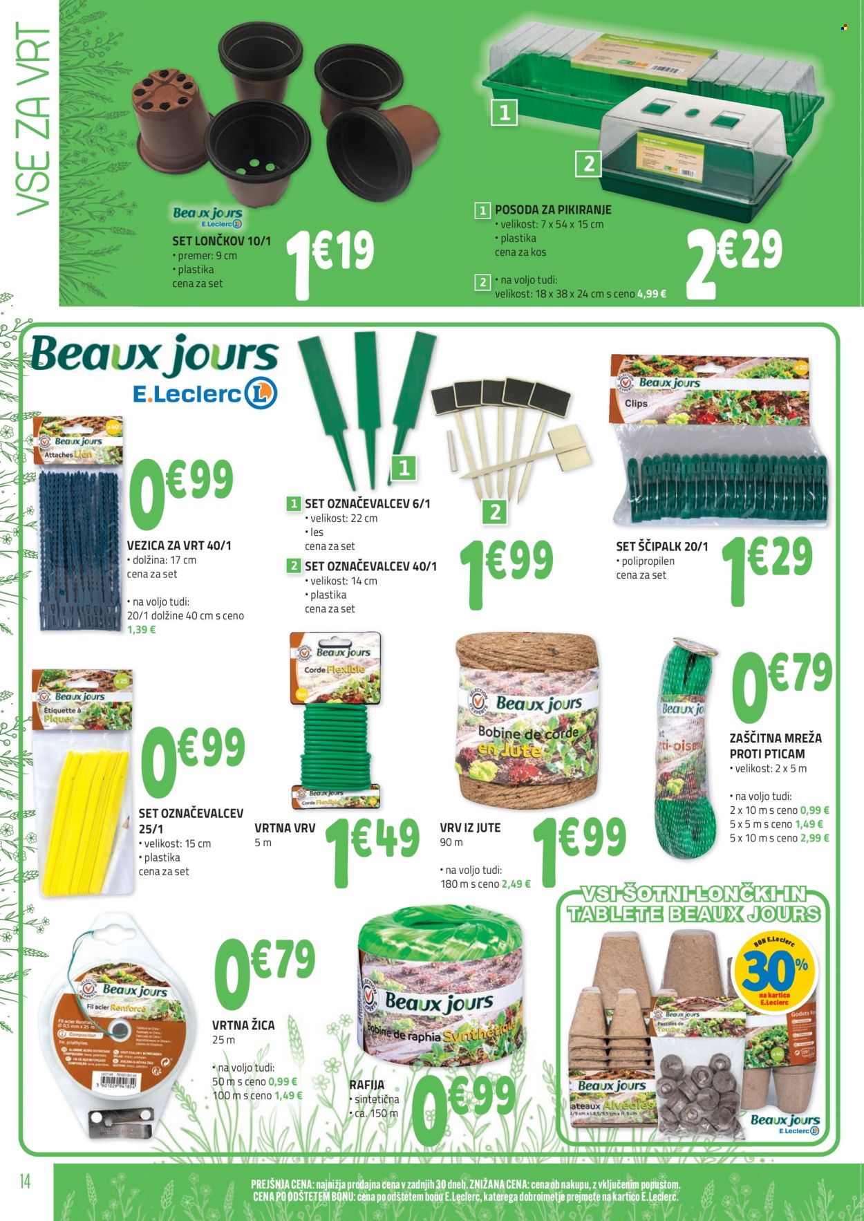 E.Leclerc katalog - 28.2.2024 - 16.3.2024. Stran 14