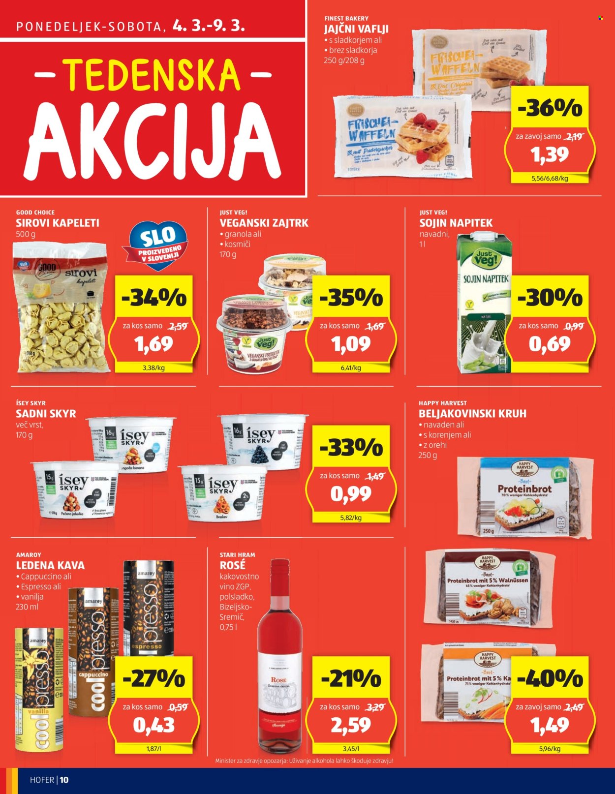 Hofer katalog - 29.2.2024 - 9.3.2024. Stran 10