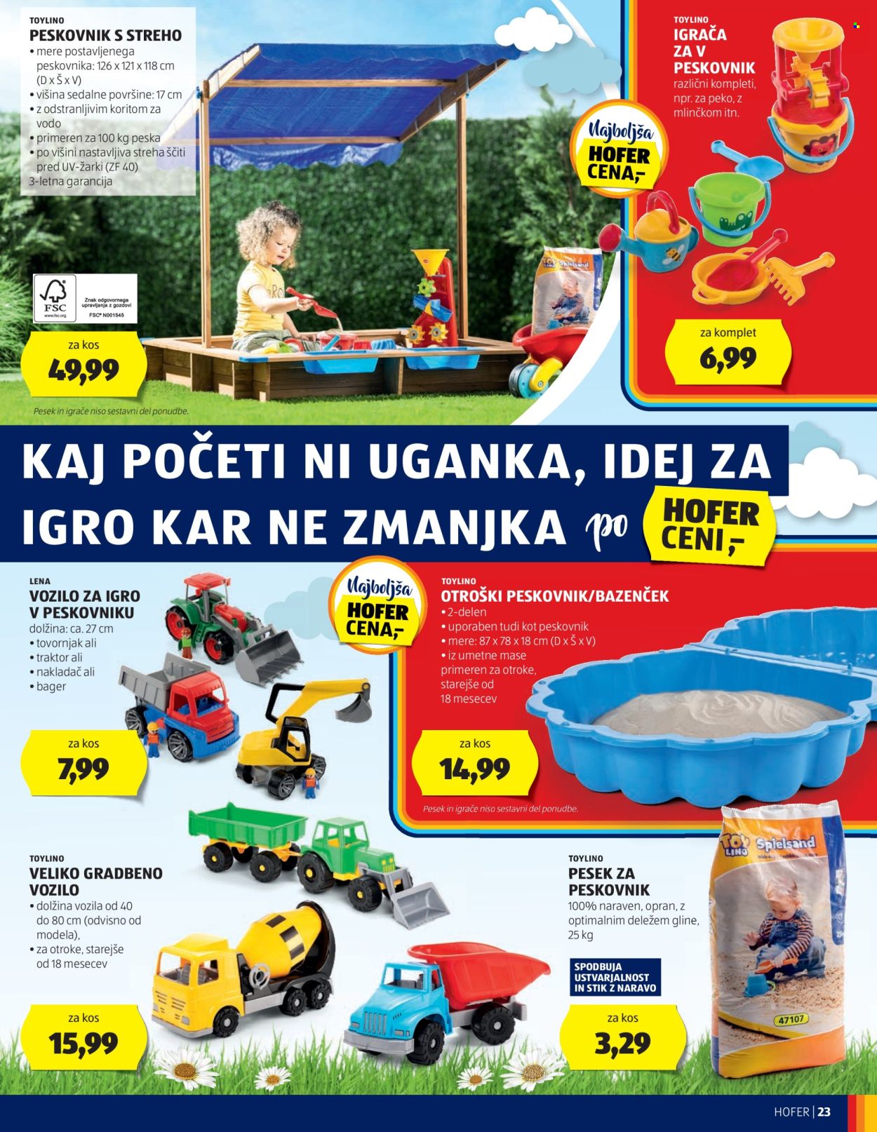 Hofer katalog - 29.2.2024 - 9.3.2024. Stran 23