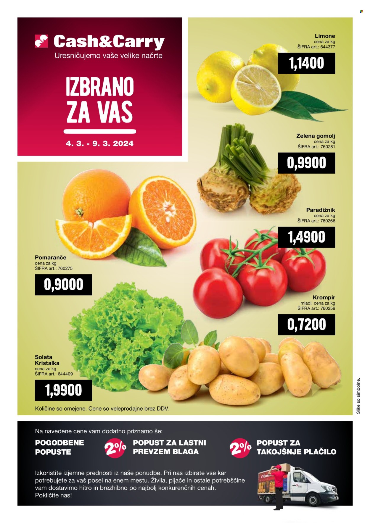Mercator Cash & Carry katalog - 4.3.2024 - 9.3.2024. Stran 1
