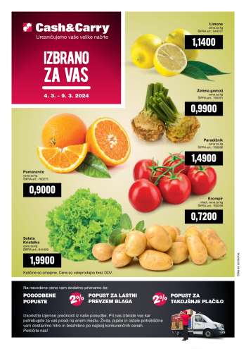 Mercator Cash & Carry katalog - 4.3.2024 - 9.3.2024.