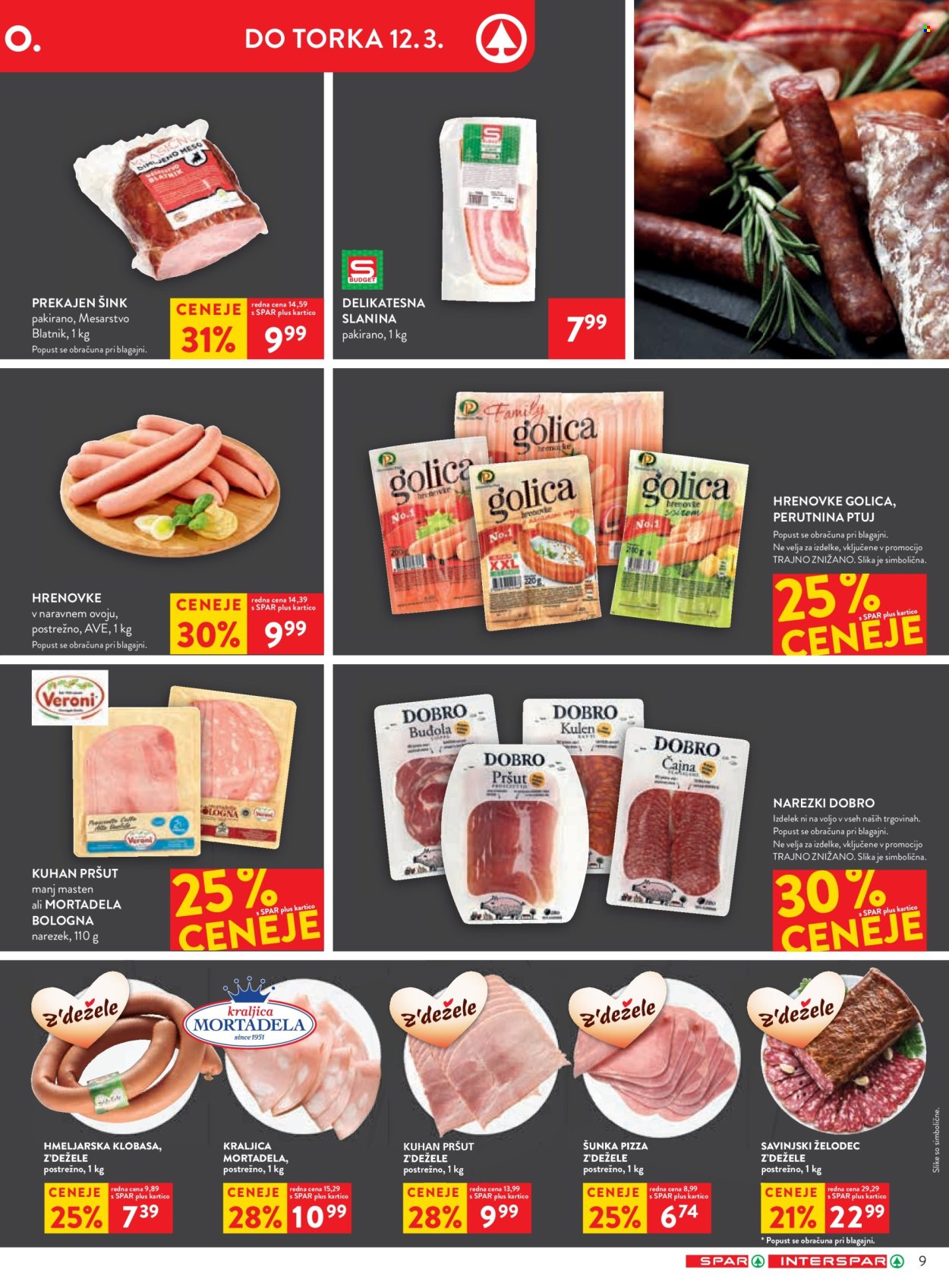 SPAR katalog - 6.3.2024 - 19.3.2024. Stran 9