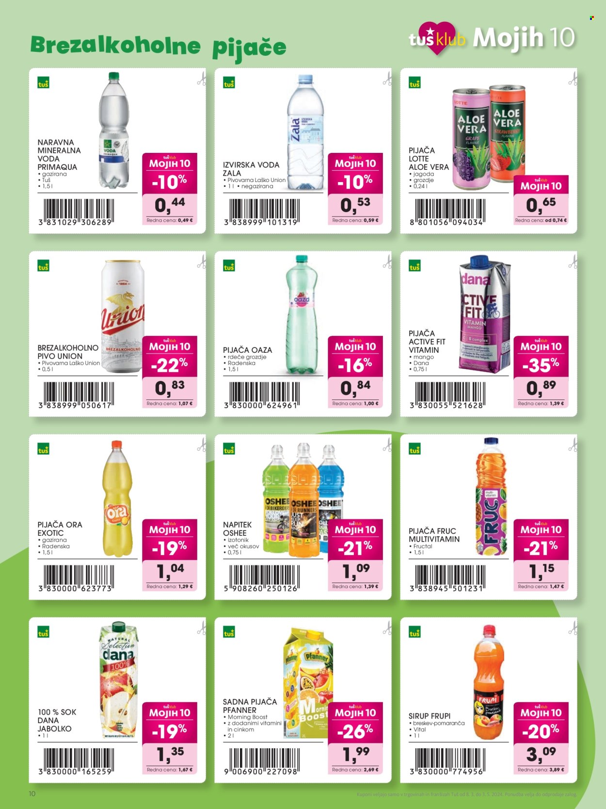 Tuš katalog - 8.3.2024 - 3.5.2024. Stran 10