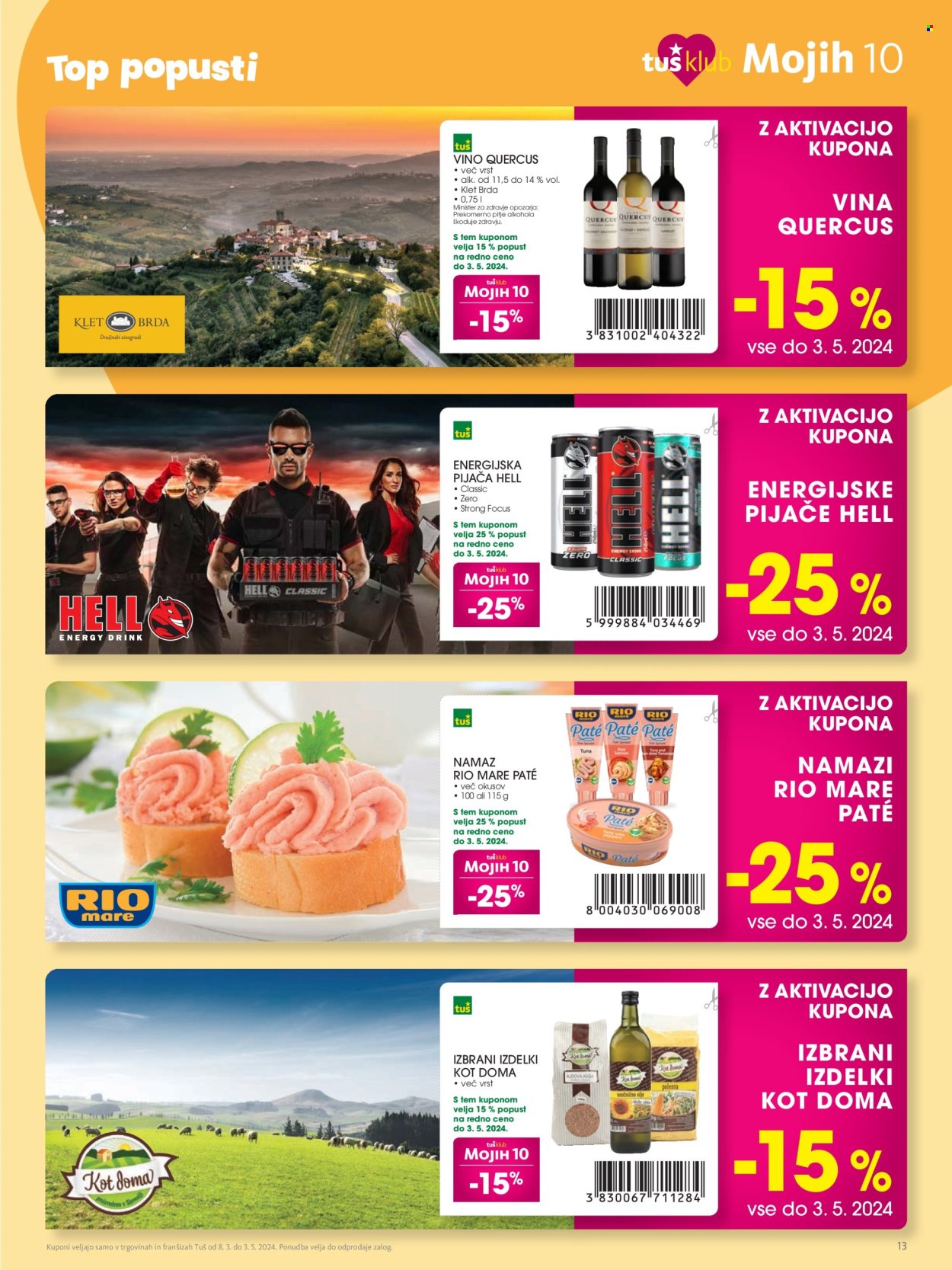 Tuš katalog - 8.3.2024 - 3.5.2024. Stran 13