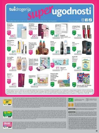 Tuš Drogeria katalog - 6.3.2024 - 16.3.2024.
