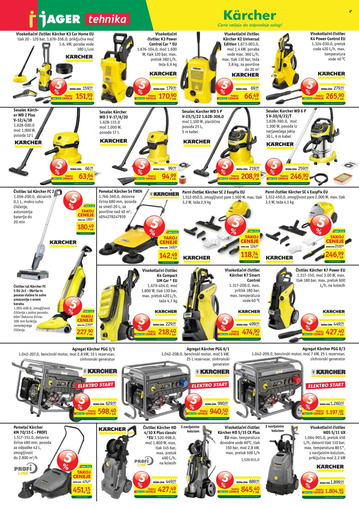 JAGER katalog. Stran 1