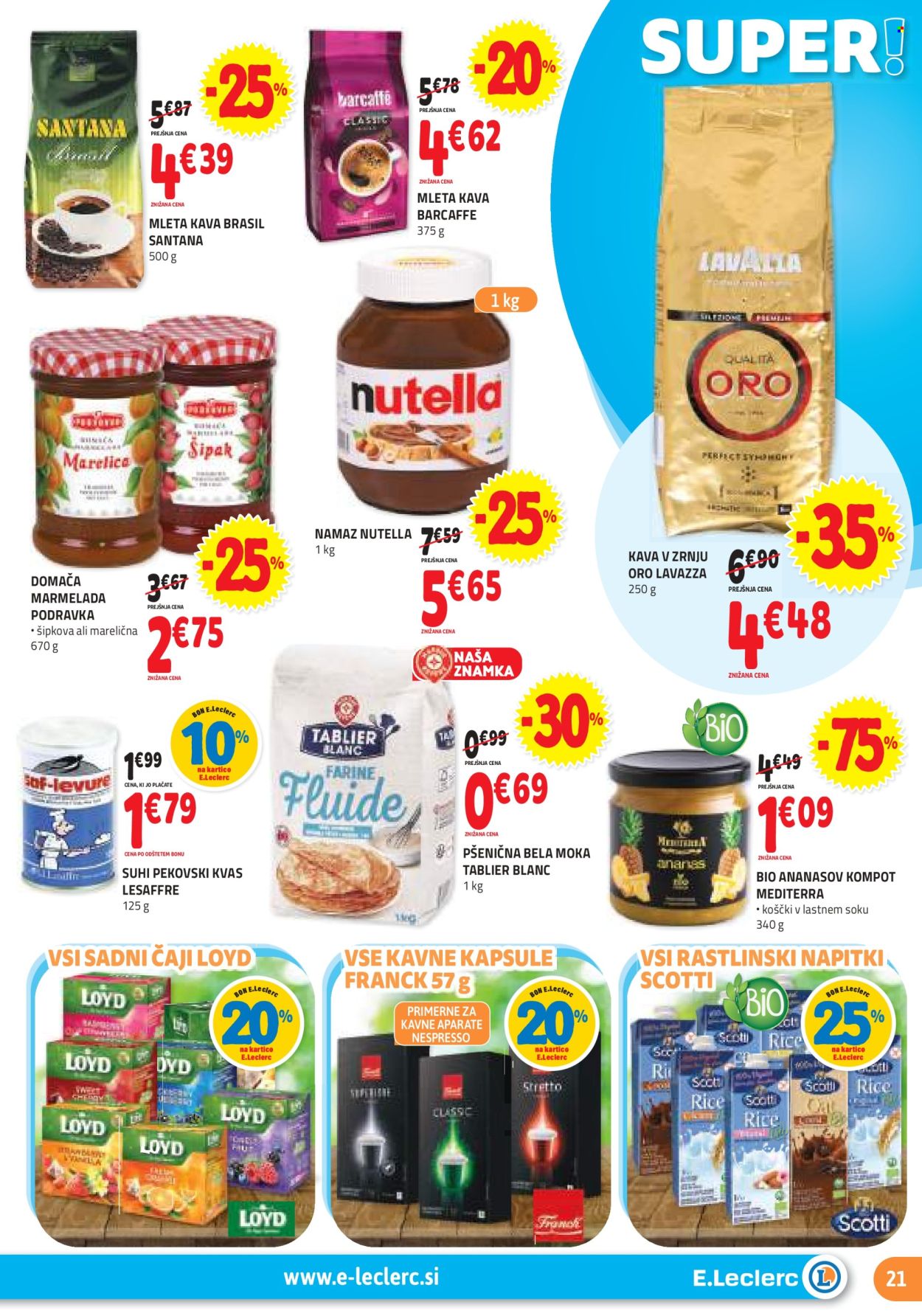 E.Leclerc katalog - 6.3.2024 - 16.3.2024. Stran 21