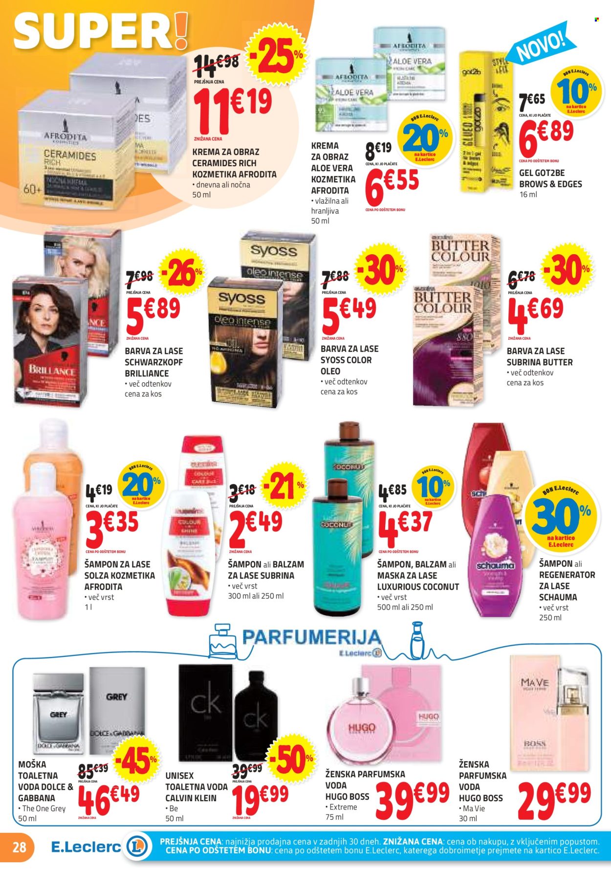 E.Leclerc katalog - 6.3.2024 - 16.3.2024. Stran 28