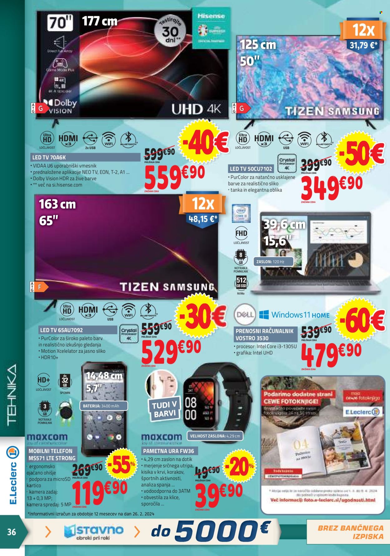 E.Leclerc katalog - 6.3.2024 - 16.3.2024. Stran 36