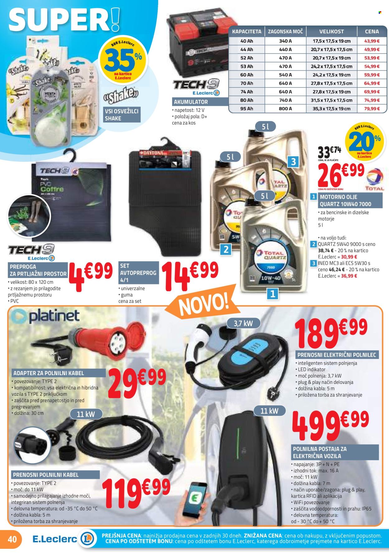 E.Leclerc katalog - 6.3.2024 - 16.3.2024. Stran 40