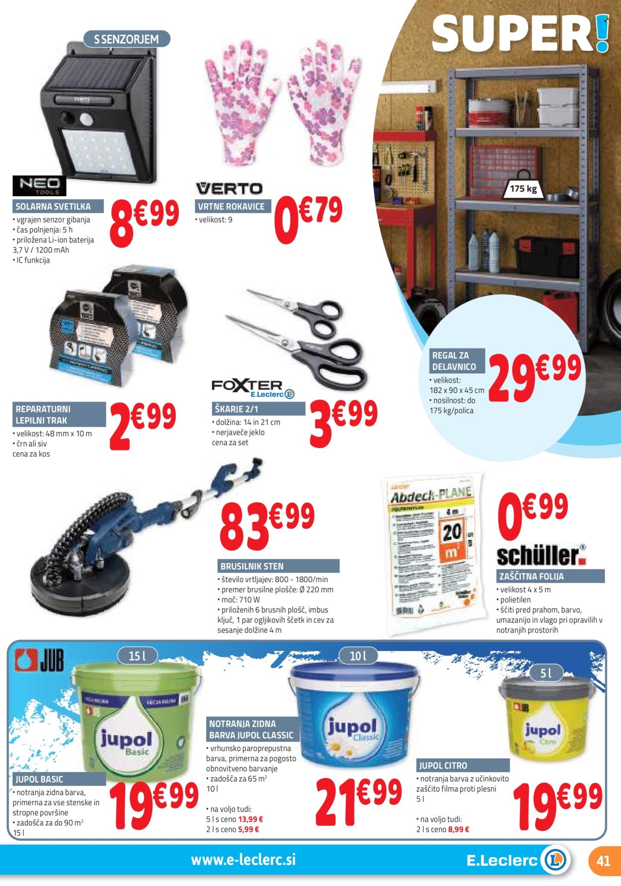 E.Leclerc katalog - 6.3.2024 - 16.3.2024. Stran 41