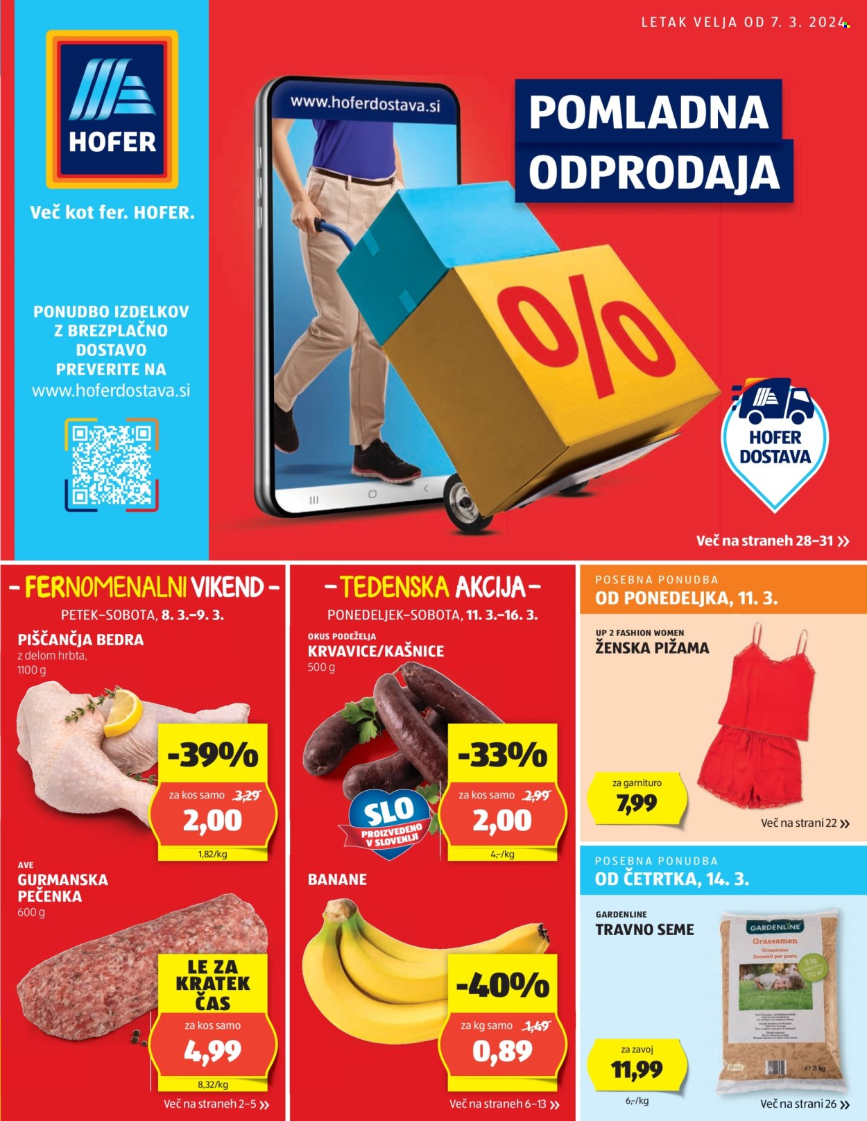 Hofer katalog - 7.3.2024 - 16.3.2024. Stran 1