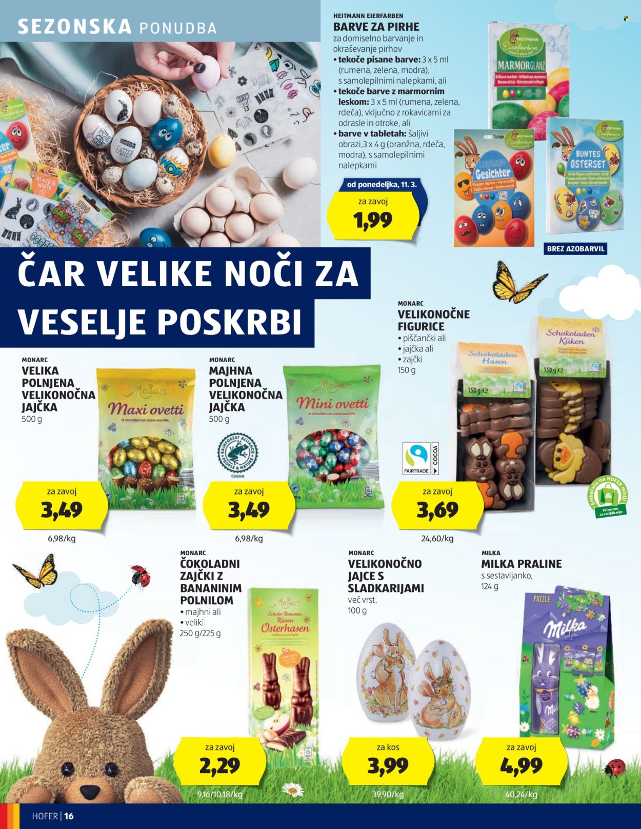 Hofer katalog - 7.3.2024 - 16.3.2024. Stran 16