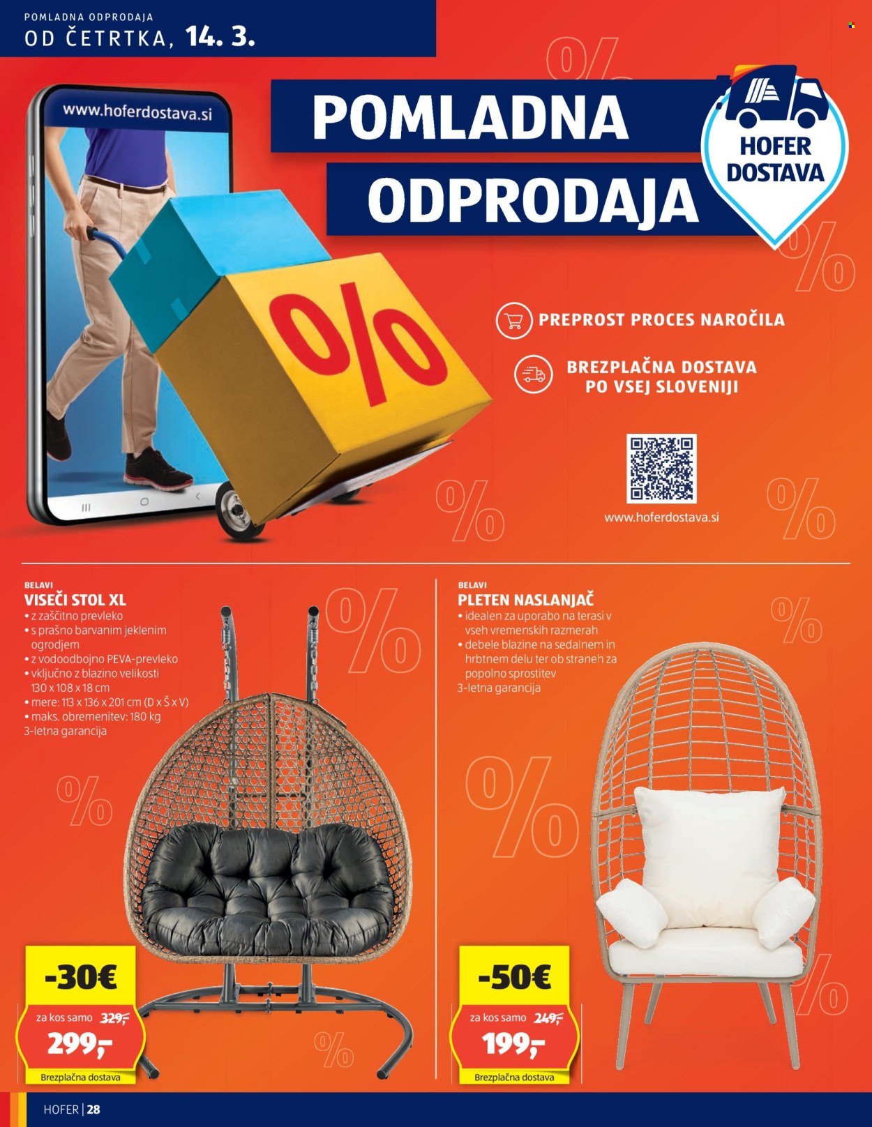 Hofer katalog - 7.3.2024 - 16.3.2024. Stran 28