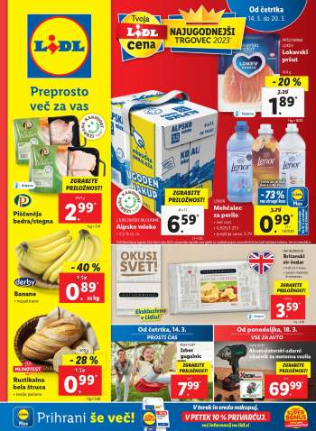 Lidl katalog - 14.3.2024 - 20.3.2024.
