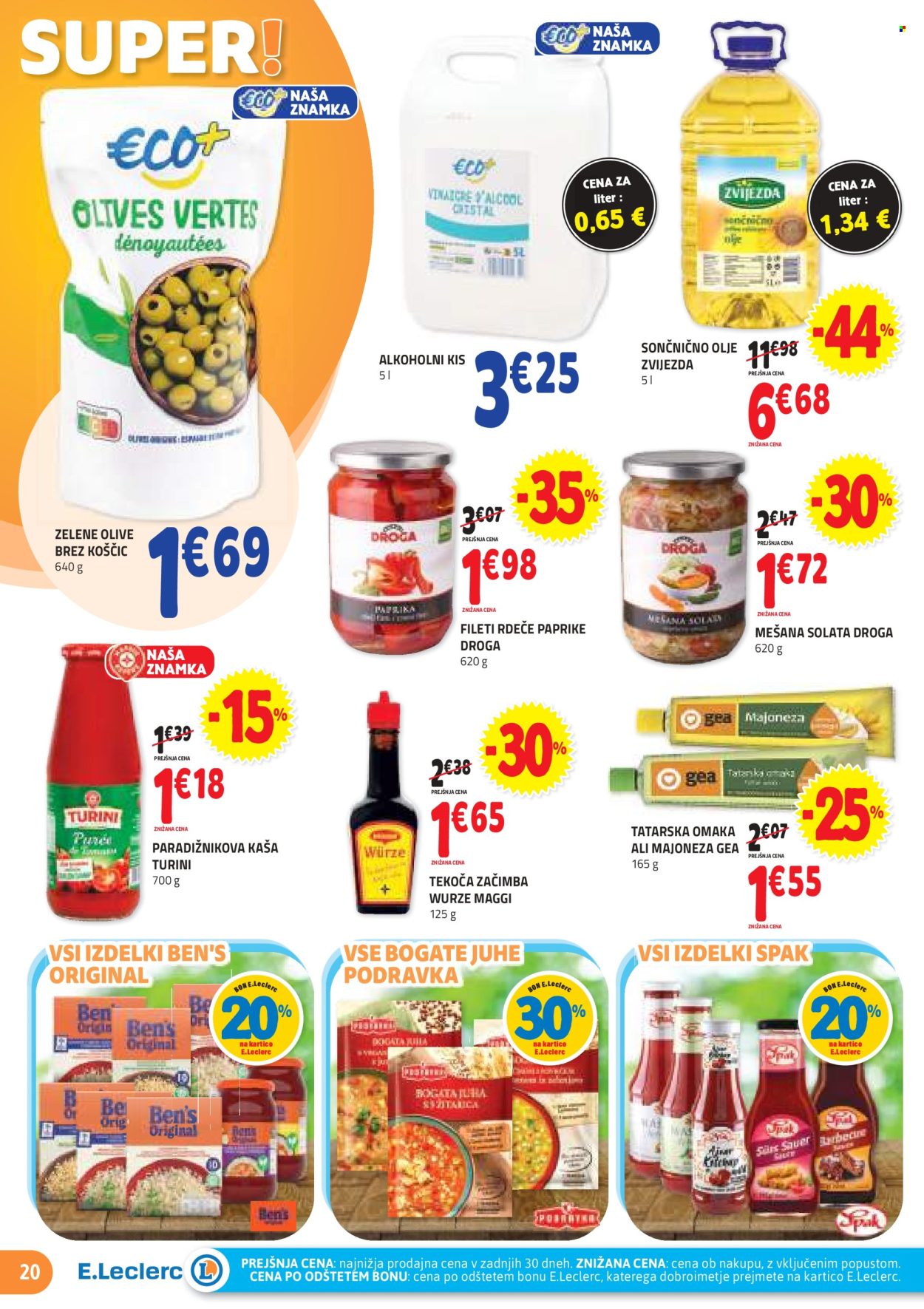 E.Leclerc katalog - 13.3.2024 - 23.3.2024. Stran 20