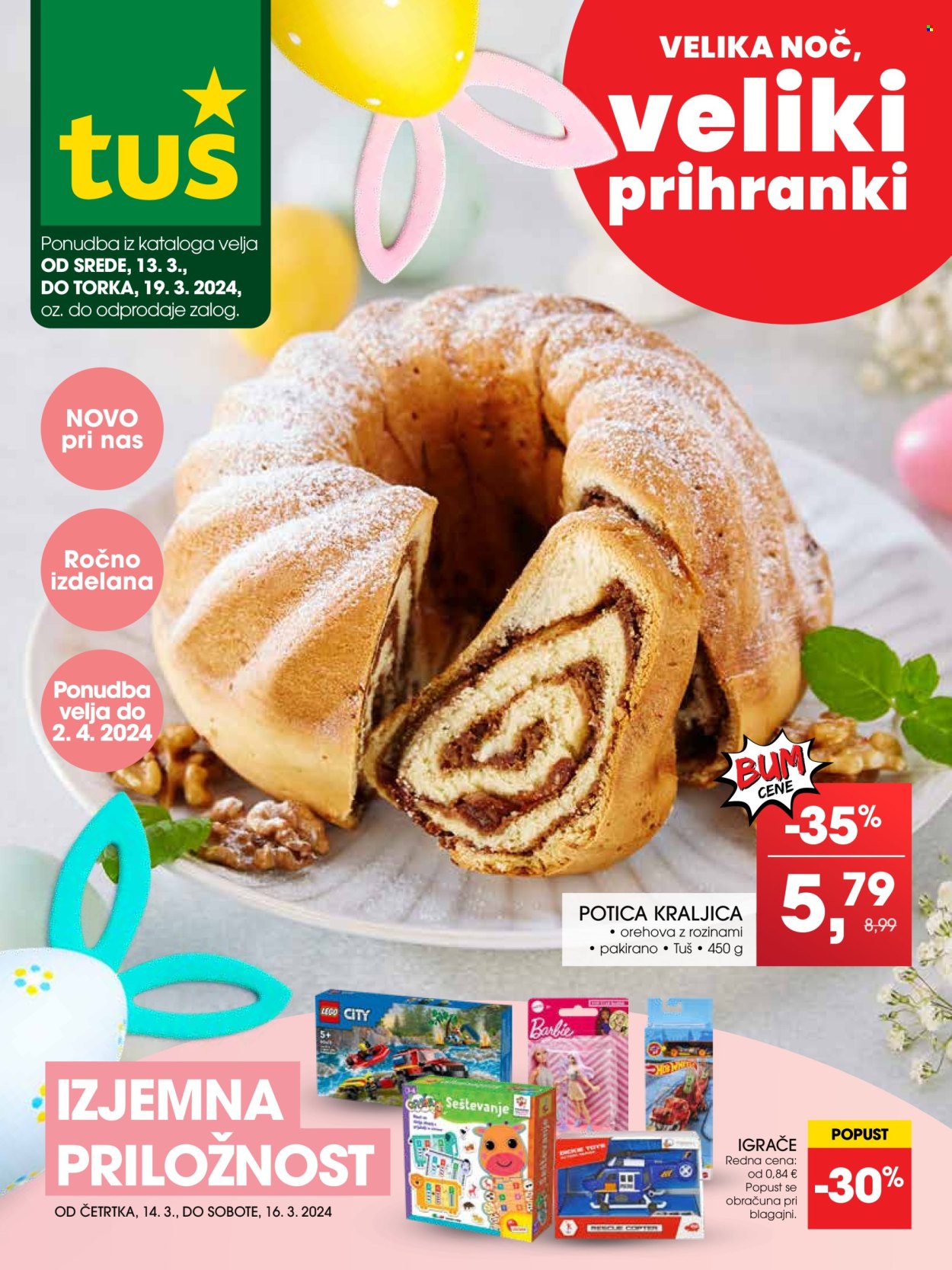 Tuš katalog - 13.3.2024 - 19.3.2024. Stran 1