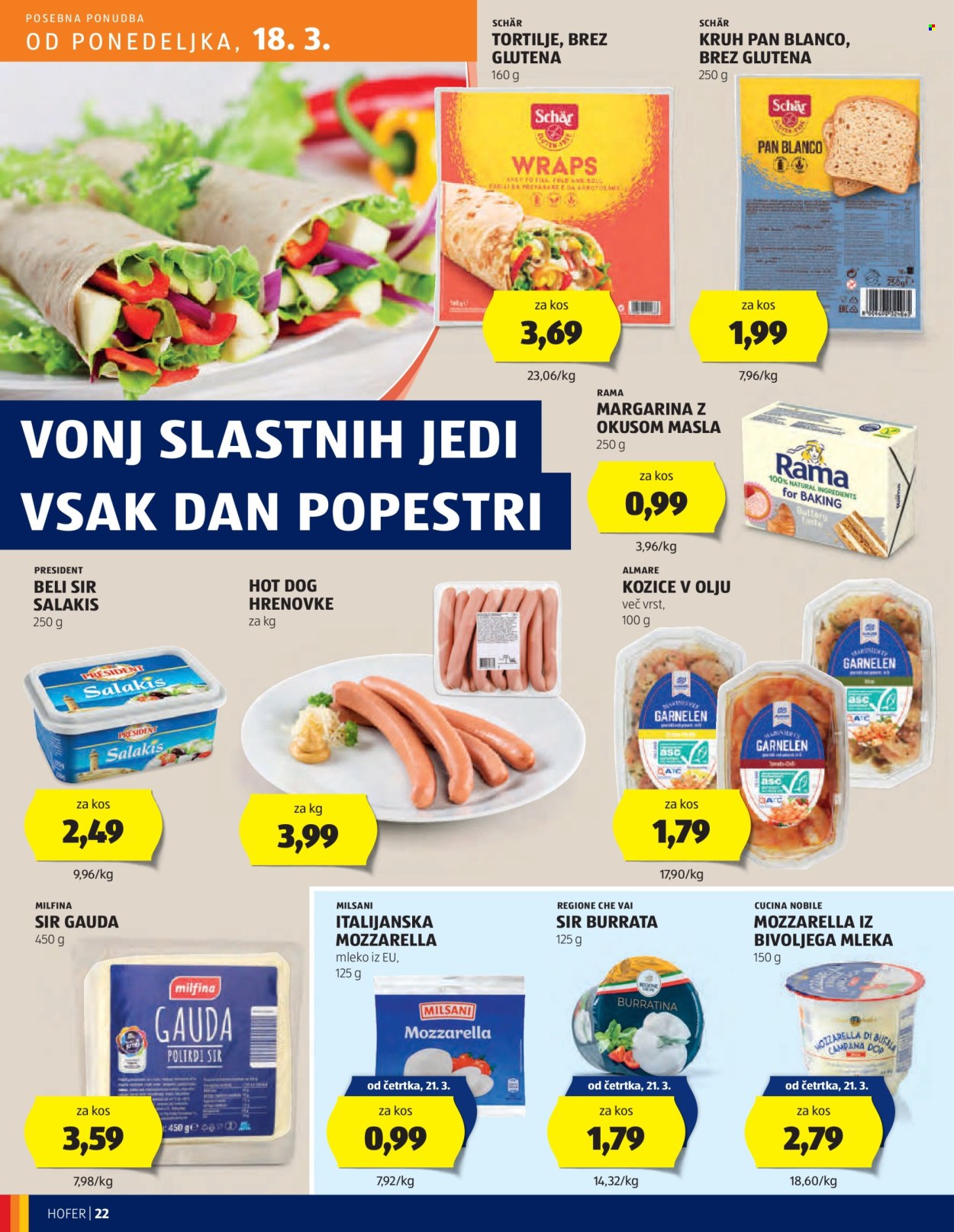 Hofer katalog - 14.3.2024 - 23.3.2024. Stran 22