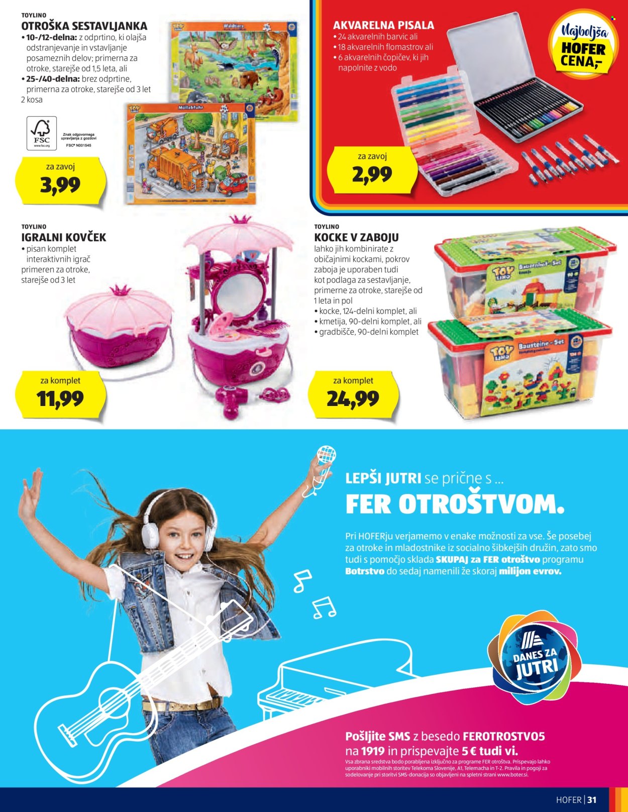 Hofer katalog - 14.3.2024 - 23.3.2024. Stran 31