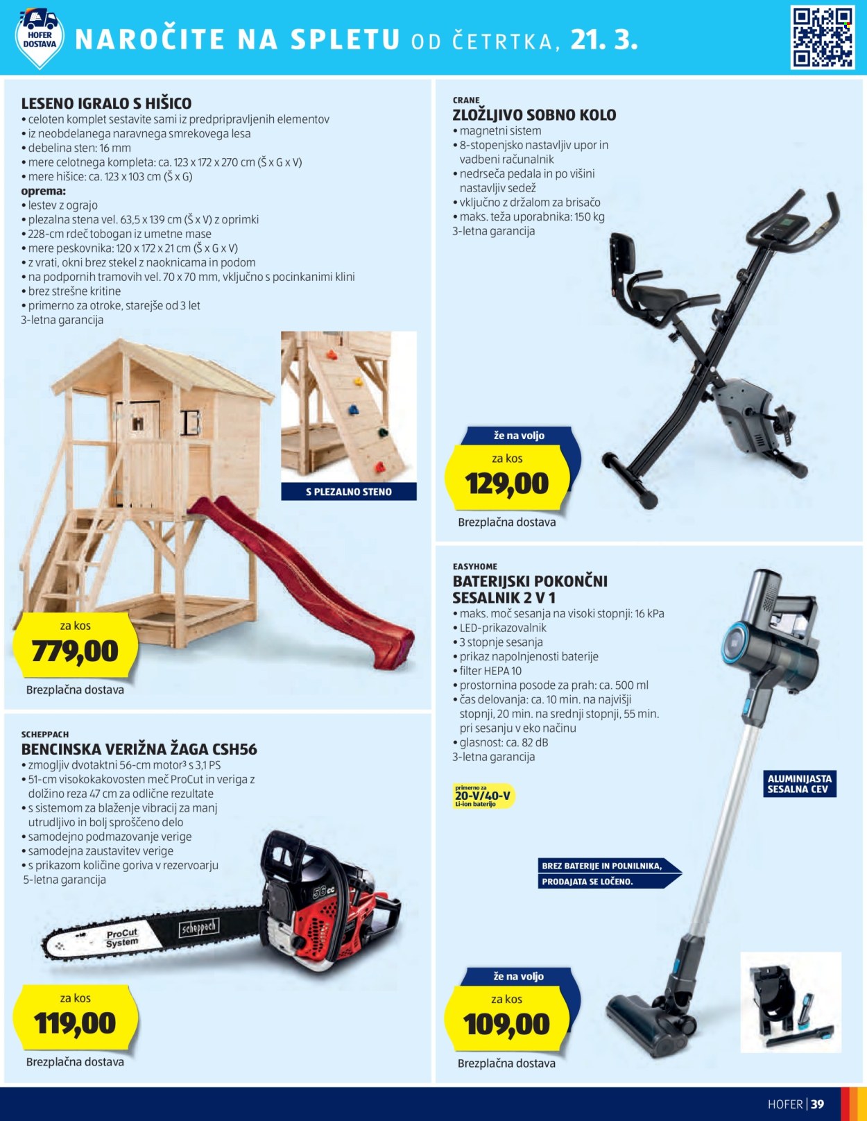 Hofer katalog - 14.3.2024 - 23.3.2024. Stran 39