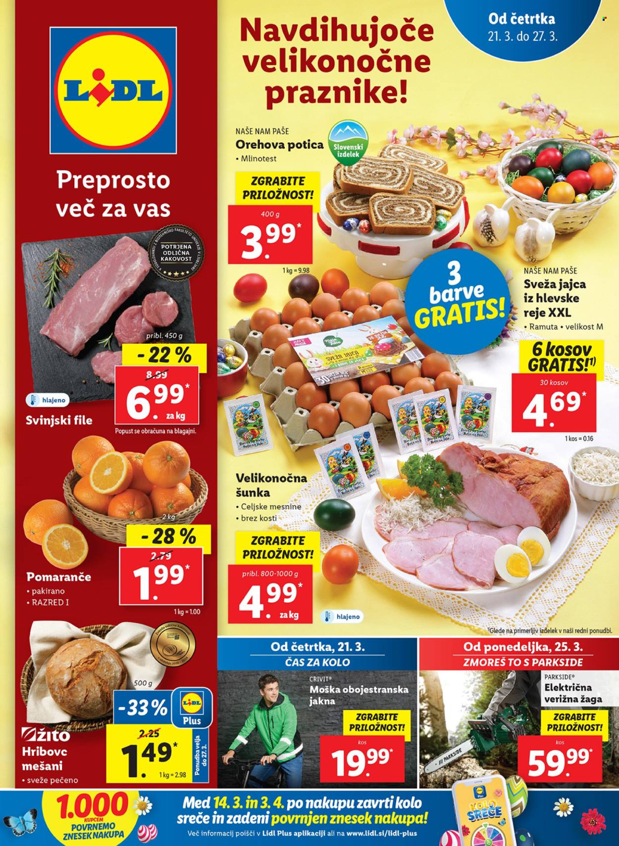 Lidl katalog - 21.3.2024 - 27.3.2024. Stran 1