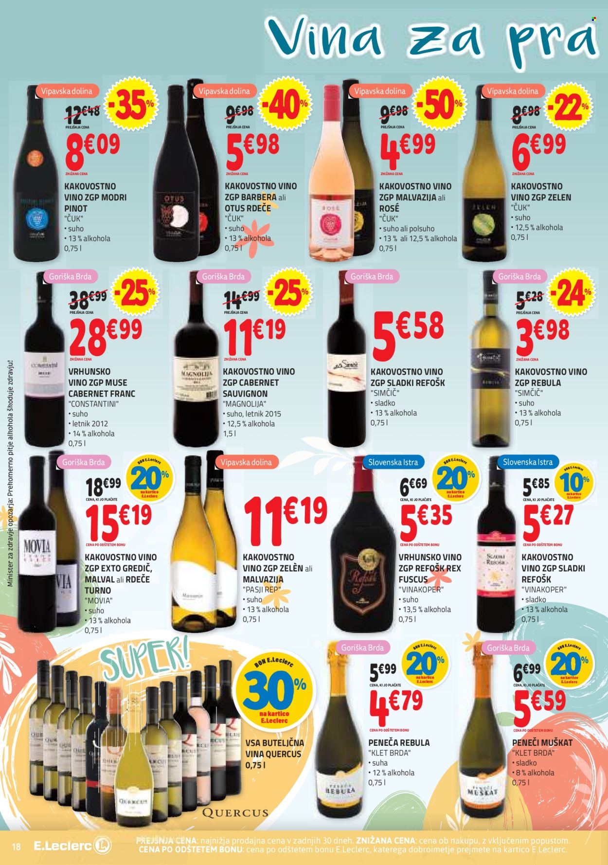 E.Leclerc katalog - 20.3.2024 - 30.3.2024. Stran 18
