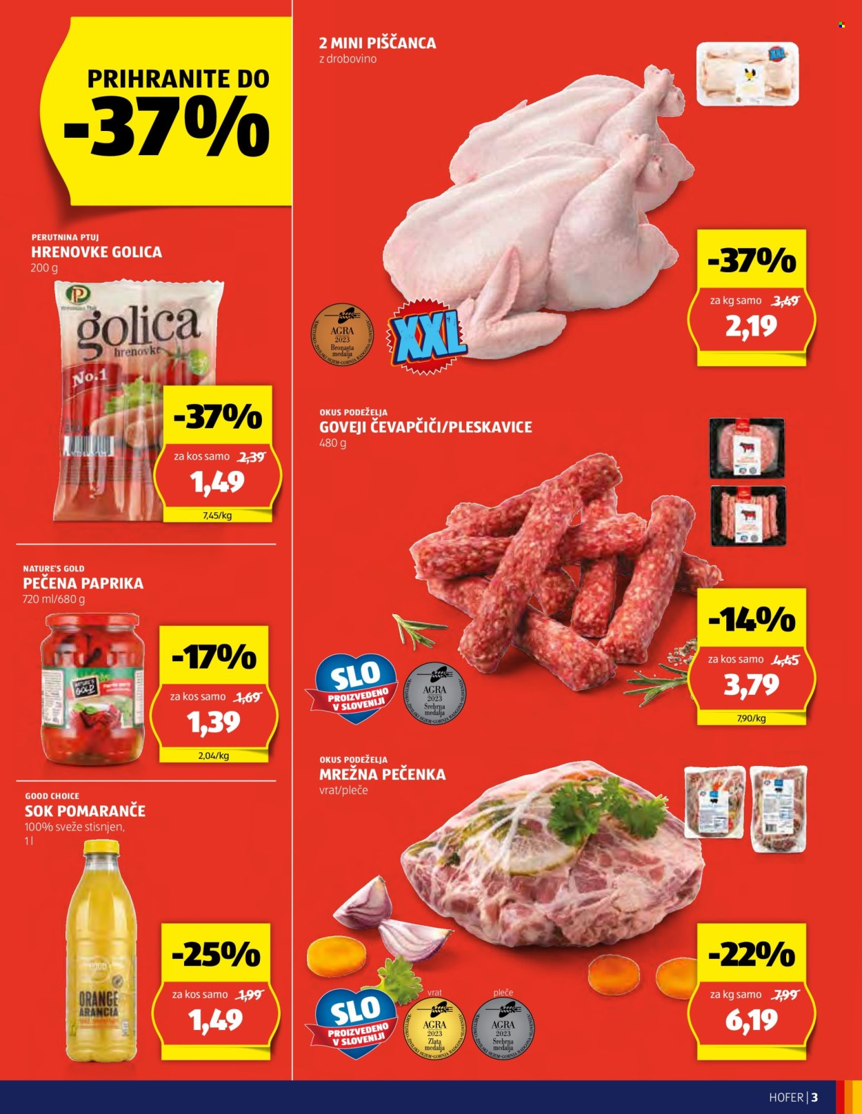 Hofer katalog - 21.3.2024 - 30.3.2024. Stran 3