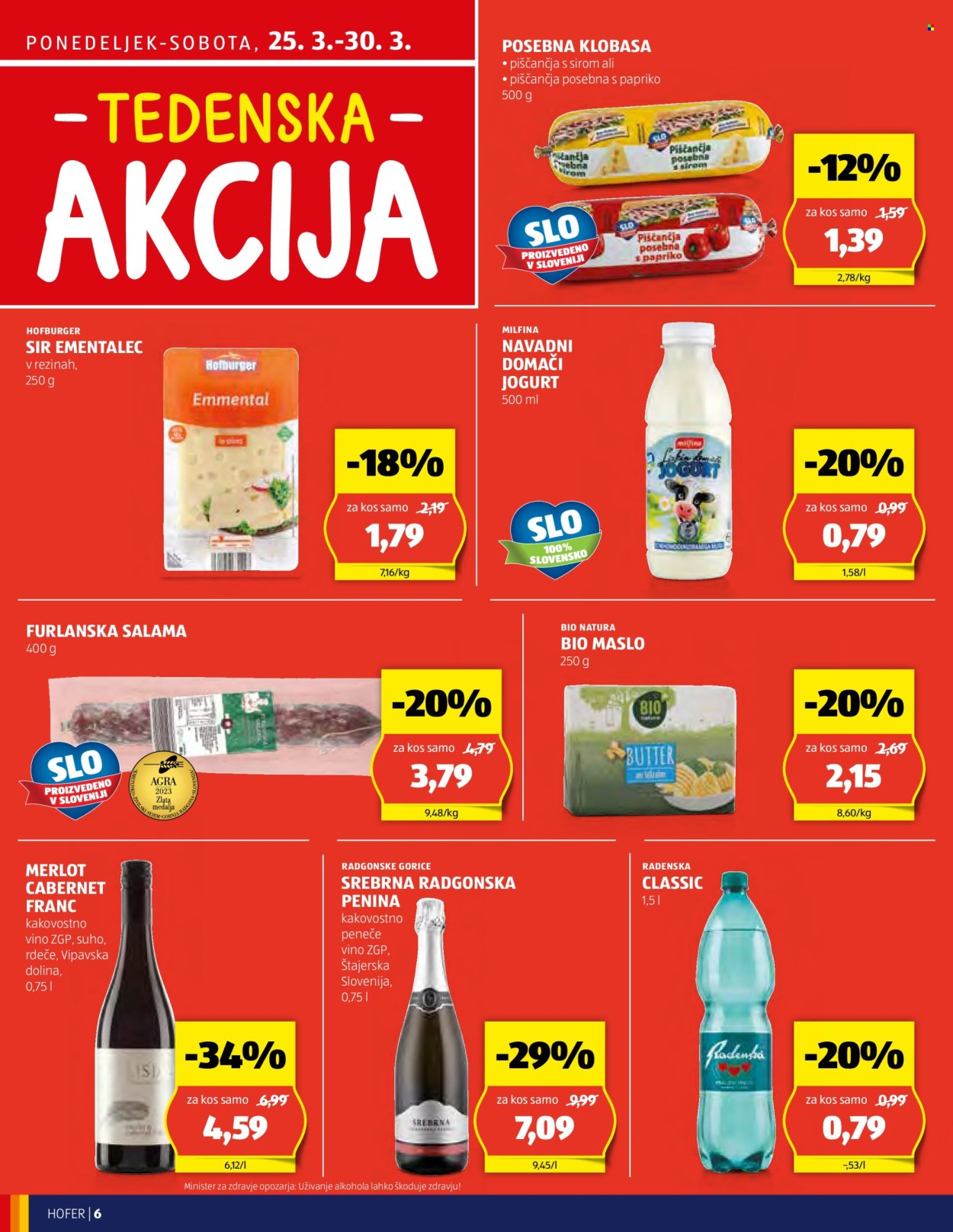 Hofer katalog - 21.3.2024 - 30.3.2024. Stran 6