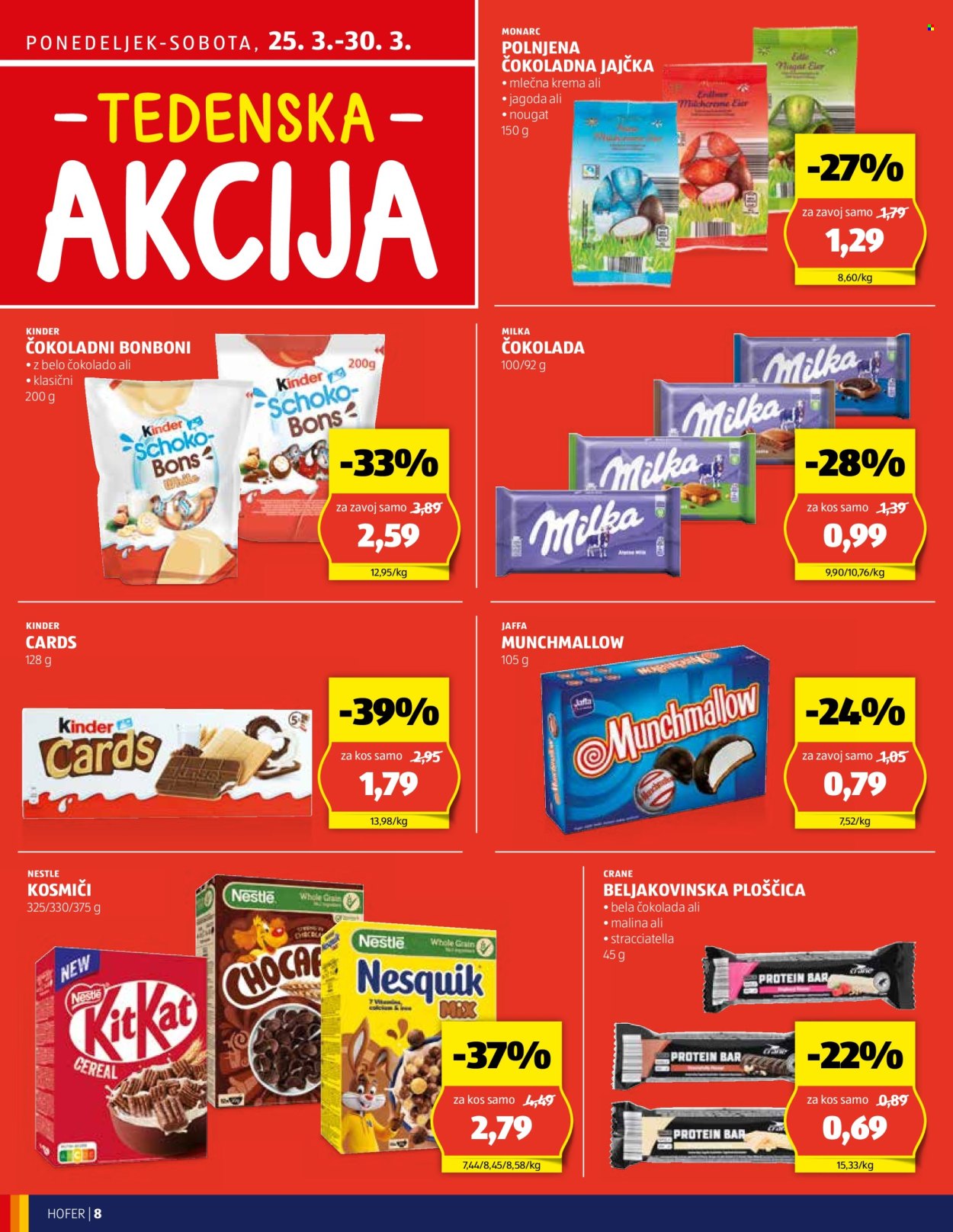 Hofer katalog - 21.3.2024 - 30.3.2024. Stran 8