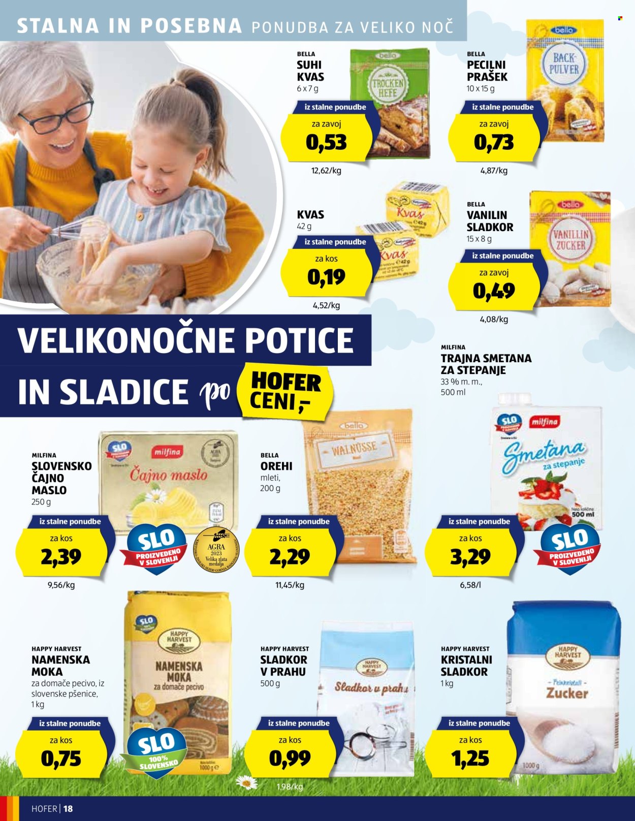 Hofer katalog - 21.3.2024 - 30.3.2024. Stran 18