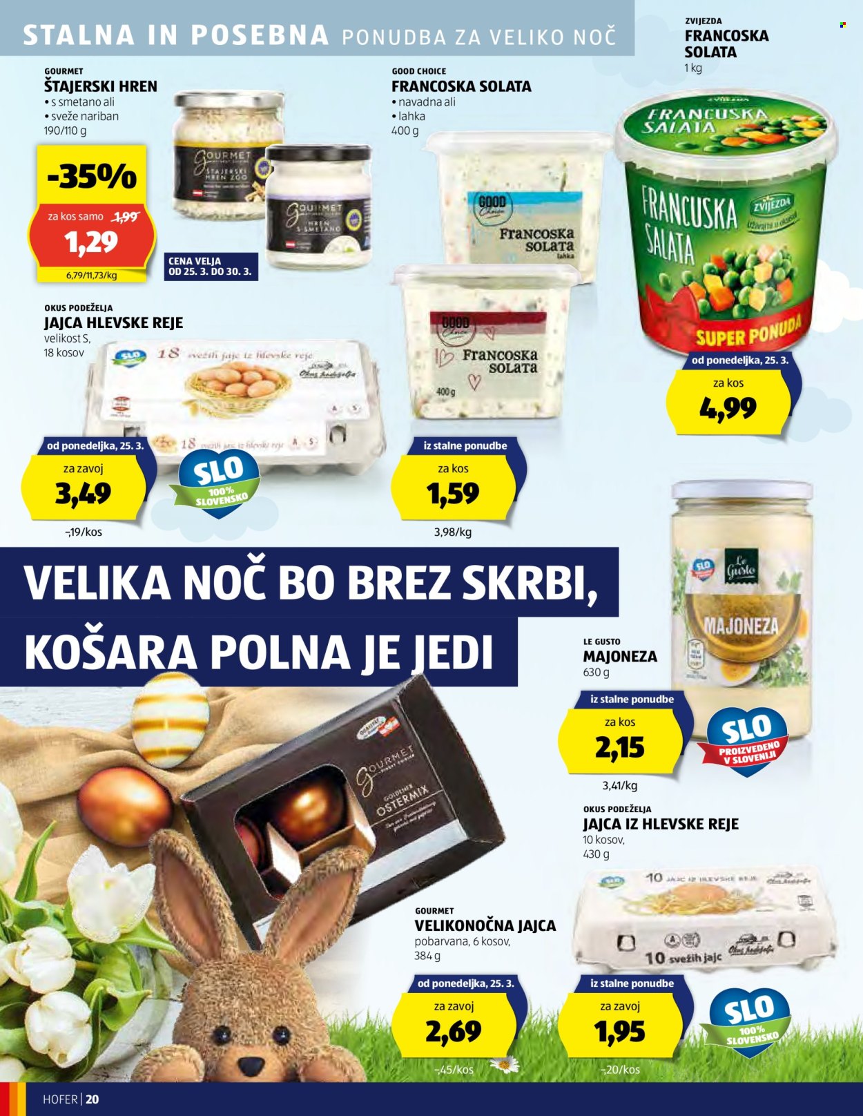 Hofer katalog - 21.3.2024 - 30.3.2024. Stran 20